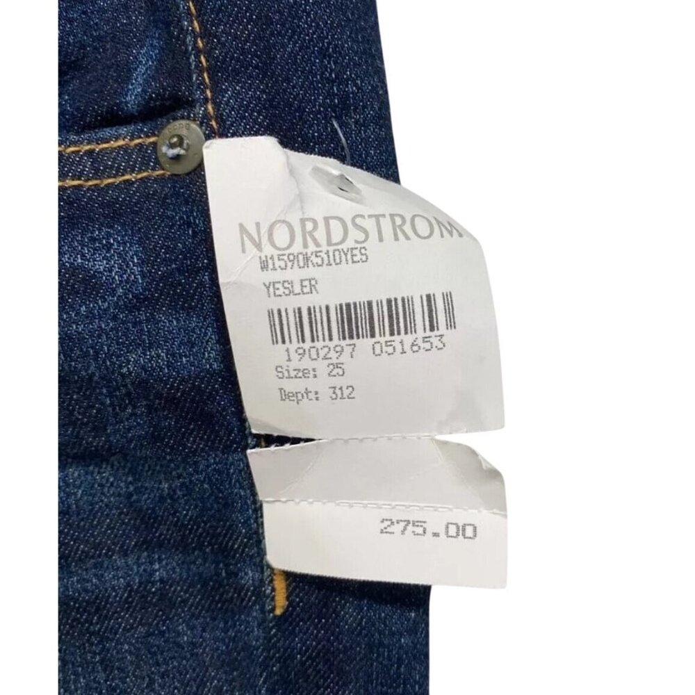 Rag & Bone Designer Skinny Low Rise Dark Wash “Yesler” Denim  Jeans Size 26 - Picture 15 of 16